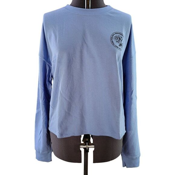 Zoe + Live Women's Rose Cropped Graphic Sweatshirt Sz 2X - Picture 1 of 8